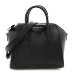 Sugar Goatskin Mini Antigona Black
