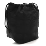 Nylon Travel Drawstring Bag Black