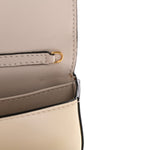 Vitello Vernice Mou Nano Baguette Belt Charm Latte