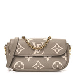 Empreinte Monogram Giant Ivy Wallet On Chain Tourterelle Creme