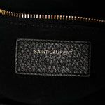 Grained Deerskin Bea Tote Black
