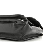 Crinkled Calfskin Matelasse Monogram Medium Niki Chain Satchel Storm
