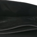 Crocodile Embossed Medium Barcelona Shoulder Bag Warm Desert