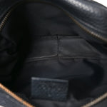Pebbled Calfskin Small Soho Disco Bag Black