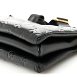 Lambskin Embossed Monogram Coussin PM Black