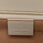 GG Supreme Monogram Horsebit 1955 Shoulder Bag Beige Mystic White