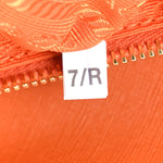 Tessuto Nylon Saffiano Crossbody Bag Papaya