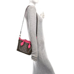 Monogram Neverfull Inside Out Bandouliere BB Rose Pondichery