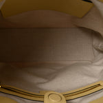 Monogram Jumbo GG Textured Dollar Calfskin Medium Ophidia Shopping Tote Beige Banana