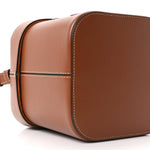 Smooth Calfskin Medium Cuir Triomphe Box Tan