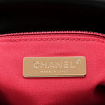 Goatskin Quilted Large Chanel 19 Flap Black