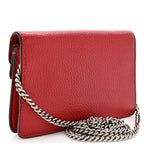 Calfskin Super Mini Dionysus Shoulder Bag Hibiscus Red