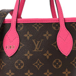 Monogram Neverfull Inside Out Bandouliere BB Rose Pondichery