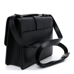 Box Calfskin 30 Montaigne Flap Bag Black