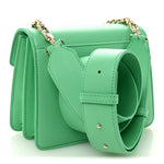 Calfskin Serpenti Forever Maxi Chain Crossbody Bag Green
