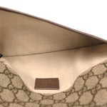 GG Supreme Monogram Neo Vintage Web Belt Bag Brown