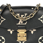 Empreinte Monogram Giant Pochette Metis East West Black Beige