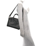 Sugar Goatskin Small Antigona Black
