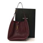 Smooth Calfskin Small Le 5 A 7 Soft Hobo Rouge Legion