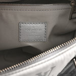 Nylon Monogram Gradient LV Snow Speedy Bandouliere 25 Frost