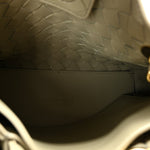 Nappa Intrecciato Small Andiamo With Chain Shoulder Bag Travertine