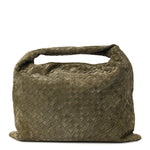 Suede Intrecciato Large Hop Mud