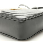 Calfskin Matelasse Monogram Lou Camera Bag Storm