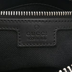 Soft GG Supreme Monogram Web Belt Bag Black Grey