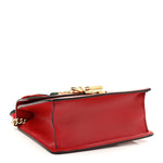 Calfskin Mini Sylvie Chain Shoulder Bag Hibiscus Red