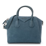 Nubuck Small Antigona Medium Blue