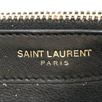 Metallic Canvas Woven Small Classic Monogram Kate Tassel Chain Wallet Gold