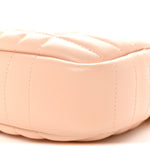 Lambskin Quilted Mini Lola Camera Bag Peach Pink