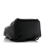 Grained Calfskin Rockstud Backpack Black