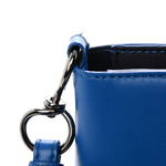 Eco Alter Nappa Perforated Logo Mini Crossbody Blue
