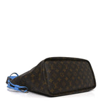 Monogram Inside Out Neverfull Bandouliere MM Gaston Blue