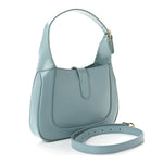 Boarded Dyana Lux Calfskin Small Jackie 1961 Hobo Dusty Azure