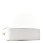 Lambskin Quilted Mini Flap Bag White
