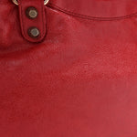 Agneau Giant 12 Rose Gold Hardware Town Rouge Coquelicot