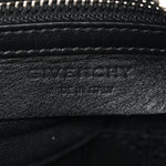 Sugar Goatskin Velvet Logo Small Pandora Black