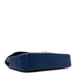 Lambskin Quilted Large Chic With Me Flap Navy