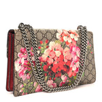 GG Supreme Monogram Blooms Small Dionysus Shoulder Bag Beige Multicolor Dry Rose
