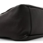 Grained Deerskin Bea Tote Sweet Chocolate