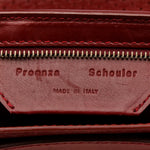 Lambskin Perforated Tiny PS1 Satchel Burgundy