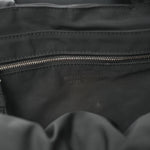 Nylon Intrecciato Padded Tech Maxi Cassette Bag Black