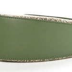 Jacquard Anagram Calfskin Luna Bag Avocado