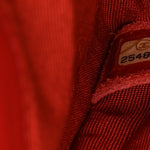 Calfskin Quilted Medium Boy Flap Red
