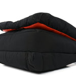 Nylon Medium Goya Puffer Bag Black