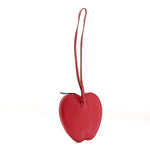 Tadelakt Chevre Tutti Frutti Pomme Purse Wristlet Rouge Vif