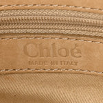 Snakeskin Silverado Shoulder Bag Beige