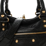 Agneau Giant 12 Gold Hardware City Black